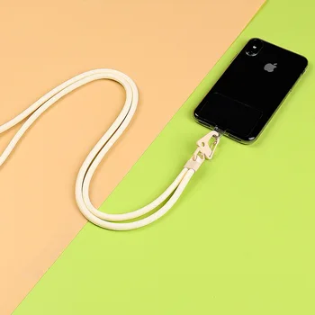 160cm Univerzális állítható telefon Zsinór Mobiltelefon Függő kötél Nyakpántok Anti-elveszett zsinórok Mobiltelefon kiegészítők